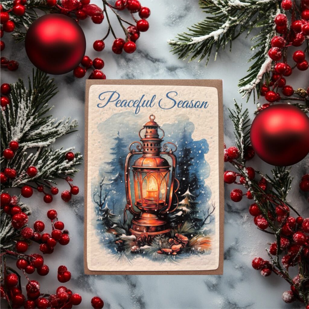 Peaceful Season lamp